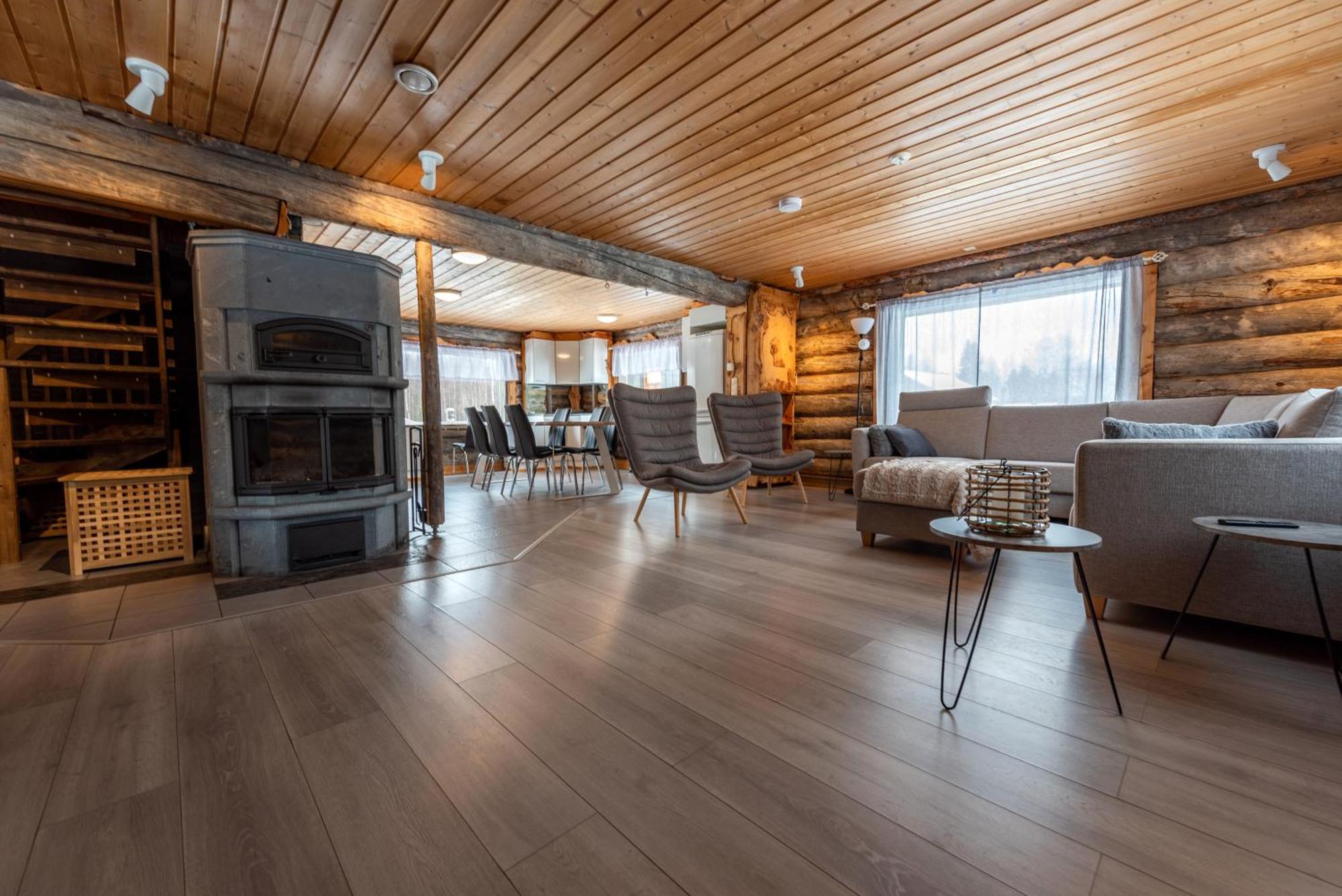 Arctic River Resort Ivalo Bagian luar foto